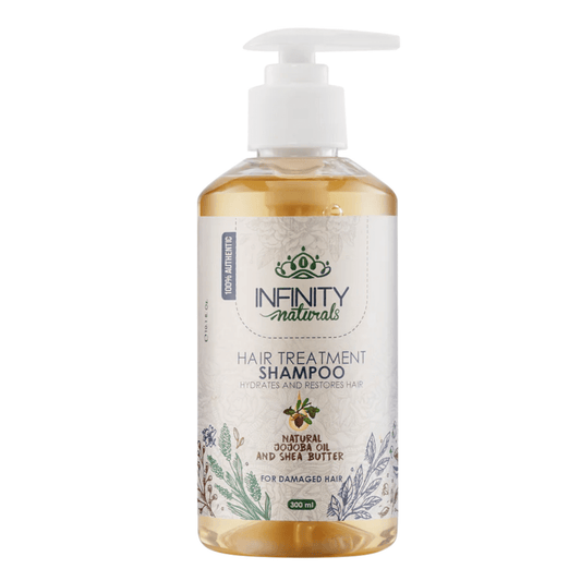 انفنيتي ناتشورال شامبو الشعر التالف بالشيا و الجوجويا 300 مل
