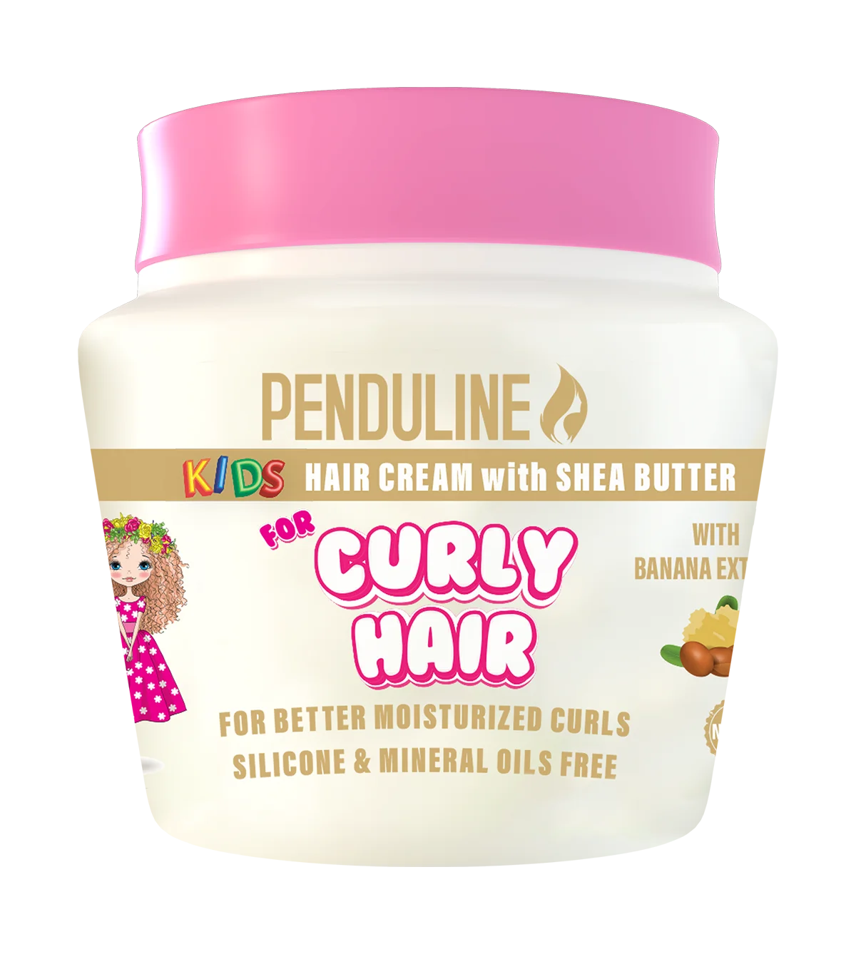 Penduline Shea Butter Kids Hair Cream for Curly Hair 150ml