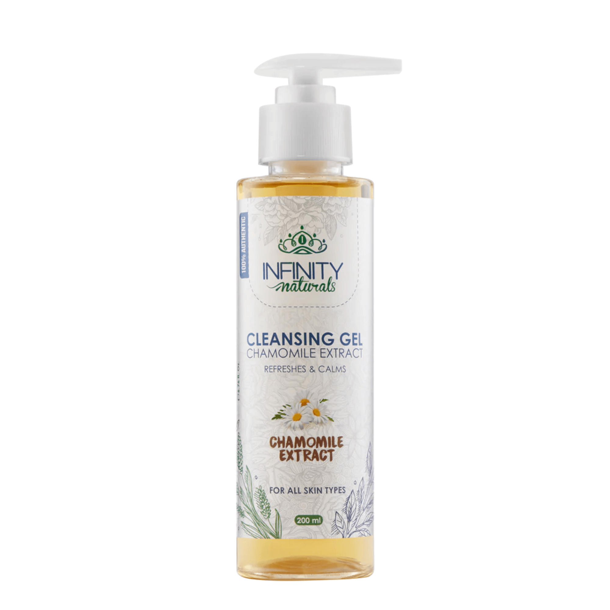 Infinity Natural Face Wash Gel with Chamomile 200 ml