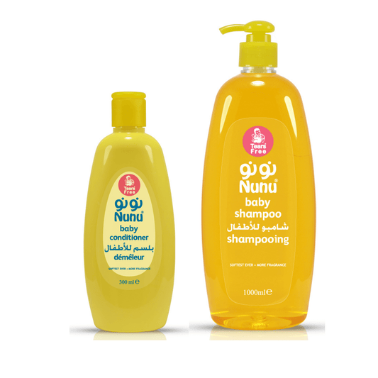 Nunu Baby Shampoo 1L + Conditioner 300ml