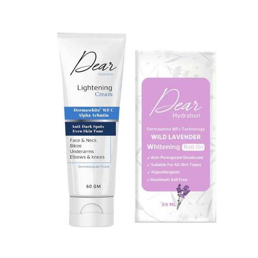 Offer: Derma Whitening Cream 60g + Derma Roll-on