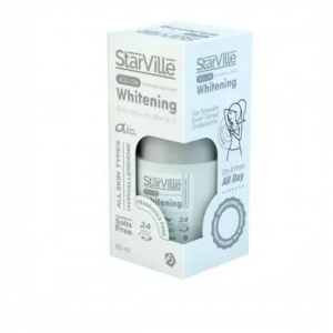 Starville Whitening Roll-On Deodorant Unscented 60ml