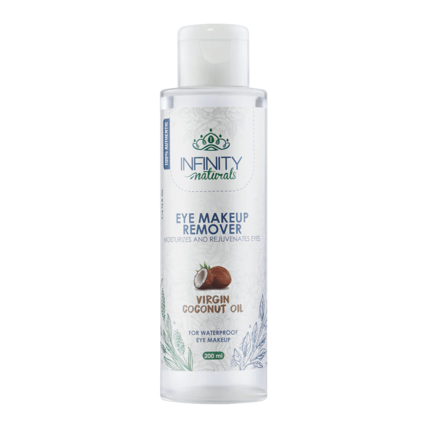 Infinity Natural Virgin Coconut Oil Eye Makeup Remover 200ml