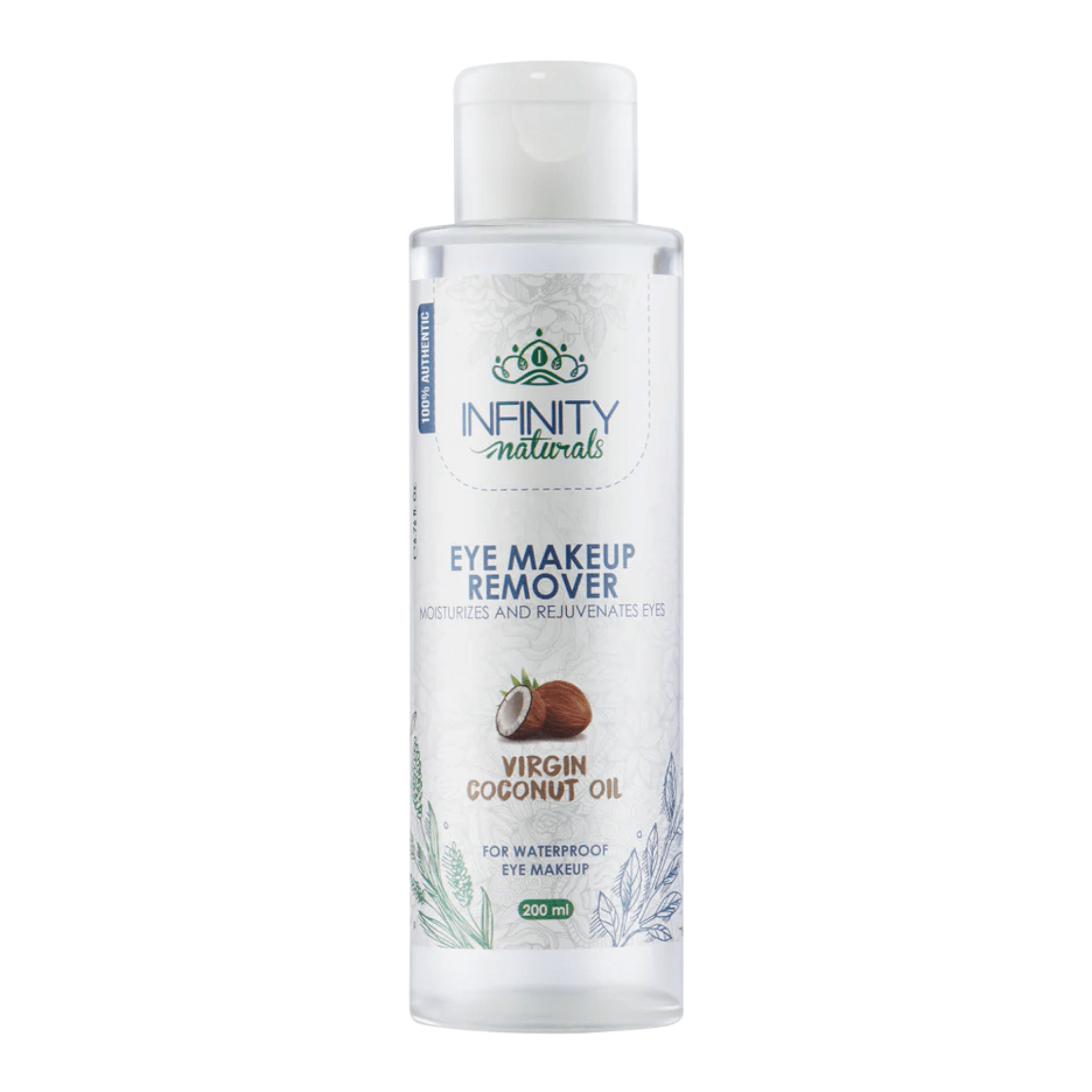 Infinity Natural Virgin Coconut Oil Eye Makeup Remover 200ml